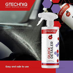 Gtechniq Quick Detailer Spray Car Polish, 8.45 fl oz | Removes Fingerprints and Watermarks, Enhances Protection and Shine, Easy to Apply and Long-Lasting Results