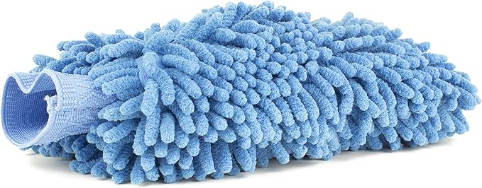 Zwipes Chenille Microfiber Premium Scratch-Free Car Wash Mitt, 2-Pack, Color may vary