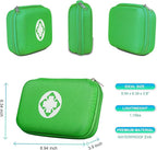 276 Car First Aid Kit for Business, Portable First Aid Kits Travel Szie Emergency Essentials Supplies for Outdoor Activities Skating Boating, Green AMORNING