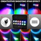 1000PCS 32W Meteor Starlight Headliner Kit,4 Light Colors Twinkle Fiber Optic Star Ceiling Lights,0.03in*13.1ft/4m, App/Remote Control Rgbw Shooting Star Headliner Kit Car Roof Home Ceiling