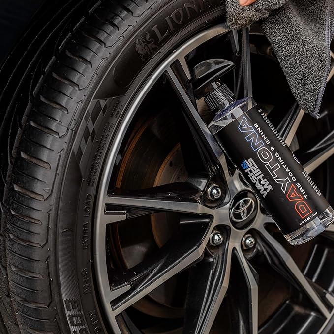 WASH&WHIPS SEAL - Exterior & Car Shine Kit (Step 3) – Sonoma Ceramic Coating Spray, Daytona Tire Shine, Suzuka Rubber & Plastic Coating – Long-Lasting Protection, Hydrophobic, Easy Application