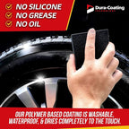 DURA-COATING TECHNOLOGY, Dressing Total Tire Kit - Single Size Car Kit - Tire Dressing, Cleaning and Restoration Kit for Cars - High Gloss Coating to Renew and Protect Your Tires - Made in USA