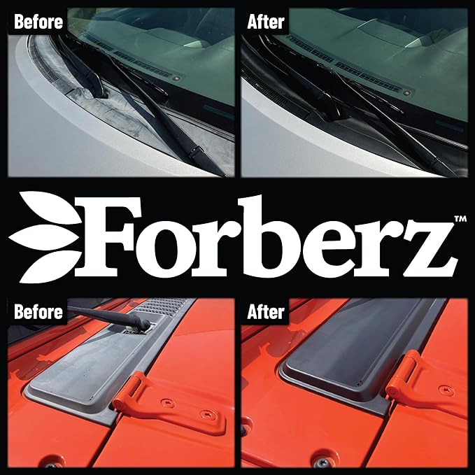 Plastic & Rubber - Restore & Renew Plastic, Rubber & Vinyl - Remove Compound/Polish/Wax Stains. Interior & Exterior. No Silicone, No Solvents, Paint Shop Safe, Nontoxic. - 19oz