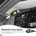 LUWU 2026 RX Dashboard Non-Slip Mat Compatible with 2023 2024 2025 2026 Lexus RX350/RX450/RX500 Accessories Silicone Protective Pad Liner Protective Pad Center Console Liner Mat Black