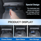EDBETOS Storage Drawer Tray Compatible with 2019–2026 Dodge RAM 1500 2500 3500 Center Console Storage Drawer Accessories, Removable Cubby Organizer Box Insert Tray (Only Fits Models with Cubby)