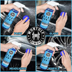 Wontolf 10 Pack Clay Bars Auto Detailing Premium Grade Magic Clay Bar Kit Car Detailing Kit with Washing and Adsorption Capacity for Car Detailing Car Wash Clean 10x50g