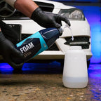 Gyeon Foam Premium Car Pre‑Wash Snow Foam for Safe Paint Cleansing Deep Clinging Suds Touchless Pre‑Wash Cleaning Solution for Coating Maintenance Safe Pressure Washer for Car Exterior