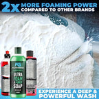 Ultra Foam & Power Foaming Car Wash Soap