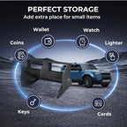 Center Console Organizer for Toyota Land Cruiser Prado 250 2026 2025 2024, Interior Accessories Storage Box Insert Tray for 2024-2026 Land Cruiser, Black