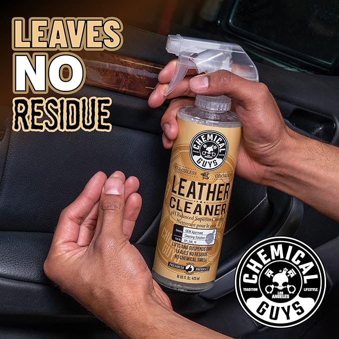 Chemical Guys Leather and Interior Cleaner and Conditioner Bundle (16 fl oz)