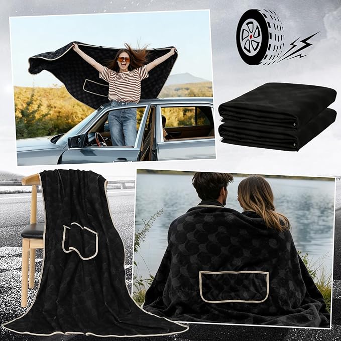 Lonfliness Car Seat Cover Towel Non Slip Back Seat Car Seat Towel Athletic Running Towel Washable Seat Cover for Gym Workout Sweat Outdoor Sport Beach Hiking Yoga (Midnight)