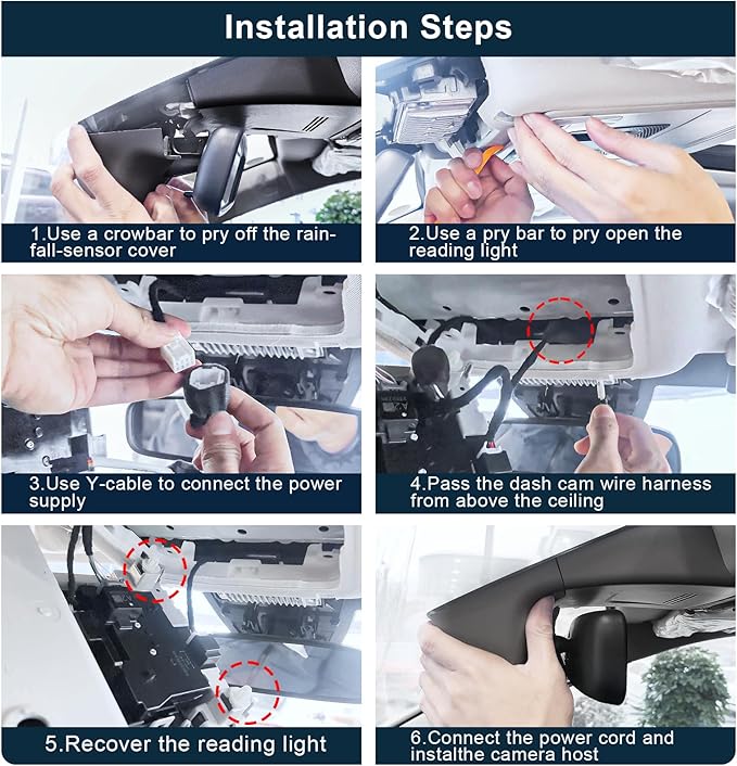 Mangoal 4K Dash Cam for Honda Pilot 2023 2024 2025 2026 Gen4 YG1/2, Passport 2026 Gen4 YF9(Model C), Integrated OEM Look, UHD 2160P Video, WiFi & App, GPS, 64GB Card