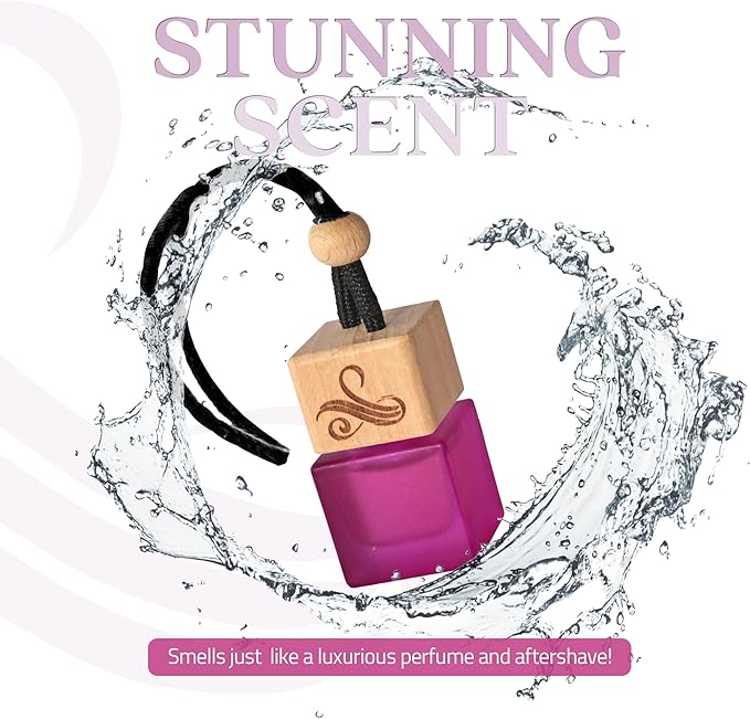 Inspired by Alien Car Air Freshener for Women | Premium Perfume Style Car Scents | Automotive Diffuser with Vent Clip | Odour Eliminating Technology | Perfumed Scent for Women | Space by Perfa