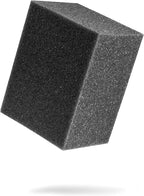 Adam's Tire & Trim Block Applicator - Trim Dressing & Tire Shine Applicator Foam Block for Car Detailing, Reusable & Customizable Durafoam Material