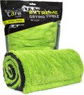 Car Care Extreme Oversized Microfiber Car Wash Drying Towel, Premium XL Shammy Towel, Ideal for Car Cleaning, High Absorbency, 34"x25" Size