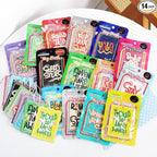 14 Pack Car Freshies Trendy Automotive Air Fresheners Hanging Ocean Car Smell Interior Decor