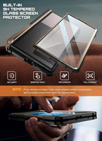 SUPCASE for Samsung Galaxy Z Fold 7 Case with Kickstand (UB Grip), [Compatible with MagSafe] [Built-in Tempered Glass Screen Protector] [Hinge Coverage] Military-Grade Protection Phone Case, Desert