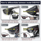 Mangoal Front 4K & Rear 1080P Dash Cam Custom for Dodge RAM 1500/2500/3500 2013 2014 2015 2016 2017 2018,(Model C),Check Model Carefully,OEM Look,WiFi & App,128GB Card