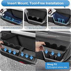 (6pcs) 2024 2025 2026 Tacoma Door Pocket Tray for Toyota Tacoma (SR5/TRD Off-Road/TRD Sport/TRD Pro/Limited/Trailhunter), Durable Door Slot Pocket Insert 2025 2026 Tacoma Accessories