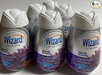 Wizard The Magic of Fresh gel Air Freshener, solid air freshener 7.8 oz Freshly picked lavender (Pack of 6)