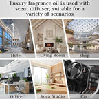 Luxury Hotel Scent Dream On Oil Diffuser Refill Kit | Long Lasting Essential Oil for Large Room,HVAC & Car Waterless Fragrance Diffusers| Nanotech Formula| Spa Calming Aromatherapy Oil (20ml/0.7FL oz)