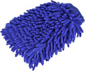 M METERXITY Microfiber Chenille Wash Mitt - Double Side Reusable Gloves for Cleaning Scratch-Free, Apply to Car Cleaning, Kitchen