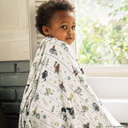 Milk Snob Star Wars Baby Boy and Girl Swaddle Blanket, Soft Receiving, Security Bed and Play Blanket, Toddler and Infant Baby Bedding Registry and Shower Gifts (Precious Padawans) 34 * 34 inches
