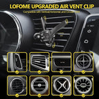 Universal Air Vent Clip for Car Mount,Sturdy Vent Grip for Most Car Phone Holder&Wireless Car Charger-Only Vent Clip for Replace/Upgrad(Compatible with Joint Ball Diameter 0.67 in/17mm)