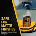McKee's 37 - Matte Finish Cleaner & Protectant | Matte Paint Cleaner Safe for Vinyl Wraps, PPF - Streak-Free Shine, No Residue with UV Protection (128 oz)