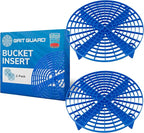 The Original Grit Guard Blue Bucket Insert (2 Pack) | 10" Diameter Car Wash Bucket Guard for Car Washing & Detailing | Compatible with 3.5, 4, 5 and 6 Gallon Buckets