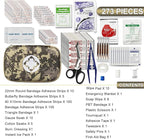 Car-Home Survival First-Aid Kit Emergency-Kit - Camouflage 277Pcs Equipment Travel Supplies Home Camping Hiking YIDERBO