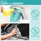 Microfiber Cleaning Cloth, 20 Pack Cleaning Rags, 12" x 12" Lint Free Shop Towels, Washable Reusable Microfiber Towels for Cars Kitchen Automotive House Office
