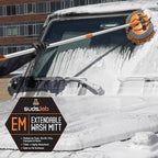 Suds Lab Extendable Microfiber Chenille Cleaning Brush | 60-Inch Scratch-Free Duster for Cars, Home, Furniture, and Electronics | 360° Rotating Handle, Washable Head, and Extendable Reach