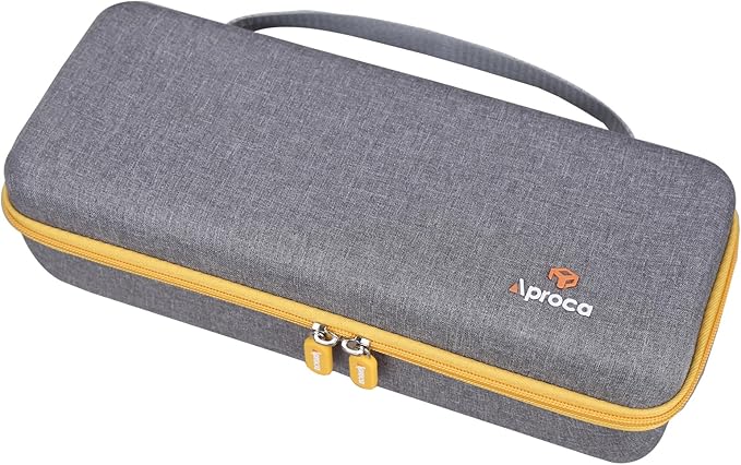 Aproca Grey Portable Hard Storage Case, for Fanttik V8 Apex/Slim V8 Mate Cordless Car Vacuum and Accessories (Case Only)
