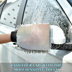 Color Gradient Microfiber Mitt for Cars Scratch Free Wash Mitts for Cars Washing Sponge Detailing Car Hand Wash