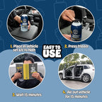 Chemical Guys Odor Eliminating Aerosol Fogger, Black Frost Scent - 3 oz Single Can For Cars, Trucks, And SUVs - Set-And-Forget Interior Deodorizer Neutralizes Smoke, Pet, Gym, And Food Odors & More