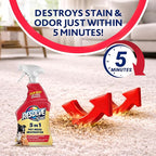 Resolve Pet Specialist Carpet Cleaner Spray – for Removal of Pet Stains & Odors Up to 7 Days Old, 22oz