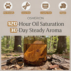 Car Air Freshener - Wood Air Freshener for Visor Clip - Long Lasting Car Odor Eliminator - Vehicle Scent Diffuser - Variety Scent Refill (Amber - Marine - English Pear, CLIP INCLUDED)