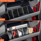 Vehicle OCD - Center Console Divider, Tray, and Glove Box Organizer for Toyota Tacoma (2005-2015) - Made in USA - SLX500