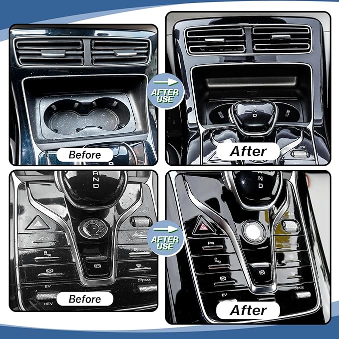 Car Cleaning Gels-4 Pack, Cleaning Gel for Car, Dust Cleaner Putty Cleaner Slime Cleaning Supplies Auto Detailing Tools, Cleaning Slime for Dust Removal, Cleaning Kit Gift for Men Women, 320g