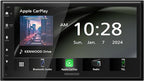 KENWOOD DMX500S 6.8" Capacitive Touchscreen Digital Multimedia Receiver – Wireless Apple CarPlay, Android Auto, Bluetooth