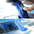 Car Detailing Kit-Car Wash Kit-Detailing Brush Set- Cleaning Kits with Windshield Cleaner and Wash Sponge--Car Interior Cleaning Kit-Car Cleaning Supplies for Windows, Dashboard, Air Vents (blue)