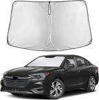 EcoNour Windshield Sunshade Compatible for Subaru Legacy 2020-2023 2024 2025, Sun Visor for Front Windshield & Window Sun Shade Cover, UV Heat Blocker & Protector, Car Accessories