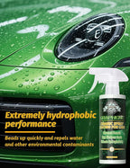 Kingvo Ceramic Coating for Cars, Car Wax Spray Graphene Ceramic Coating Shine Gloss Hydrophobicty for Auto Care Polish Detailing,10 OZ