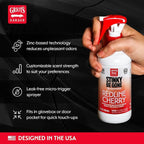 Griot's Garage Stinky-Be-Gone Redline Cherry Air Freshener Spray – Odor Remover for Cars, Trucks, and SUVs on Carpets, Floor Mats, and Under Seats, 8oz