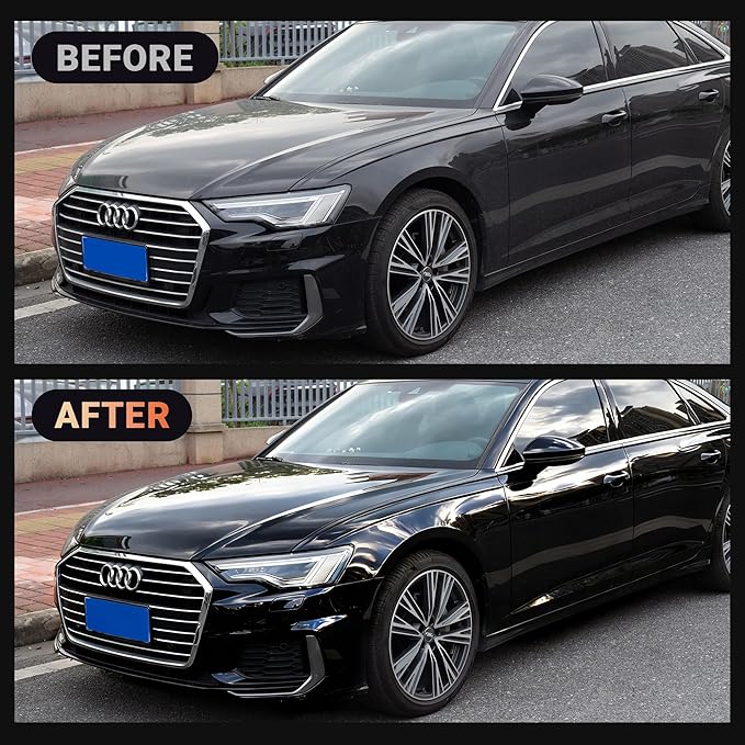 18.6oz Car Coating Spray 6-in-1 Ceramic Paint Sealant Car Wax,Gloss Shine, Extremely Hydrophobic Nano Ceramic Coating, Quick Spray & Wipe Protect Paint, Glass, Wheels, and Trim ﻿ (Pack of 2)