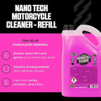Muc Off Nano-Tech Motorcycle Cleaner, 5 Liter - Fast-Action, Biodegradable Motorbike Cleaning Spray - Safe On All Surfaces and All Types of Motorcycle -667US