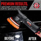 Adam's Polishes Swirl Killer 21mm Polisher Kit (7 Item) - Orbital Polishing Paint Correcting Buffer Tool - Scratch Remover, Correcting Polish - Use Post Car Wash Clay Bar & Pre Wax or Ceramic Coating