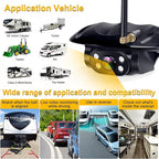 RV Backup Camera Wireless Easy Install: Plug & Play for Furrion Pre-Wired RVs - 7″ HD Touch Key Monitor, 1080P DVR, 4-Channel Split-Screen, Night Vision, IP69K Waterproof AMTIFO A7