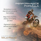 Molecule Competition Wash and Shine + Mud Repel, Hi-Foaming, Spot-free rinse, Removes Rubber Marks, Oils, and Dirt, ATV and Snowmobile, For use with Metals, Plastics Vinyl, Rubber, 16 Ounces (1 Kit)